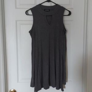 A. BYER Cold Shoulder Top